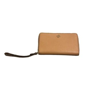 Tory Burch Robinson Tan Wallet